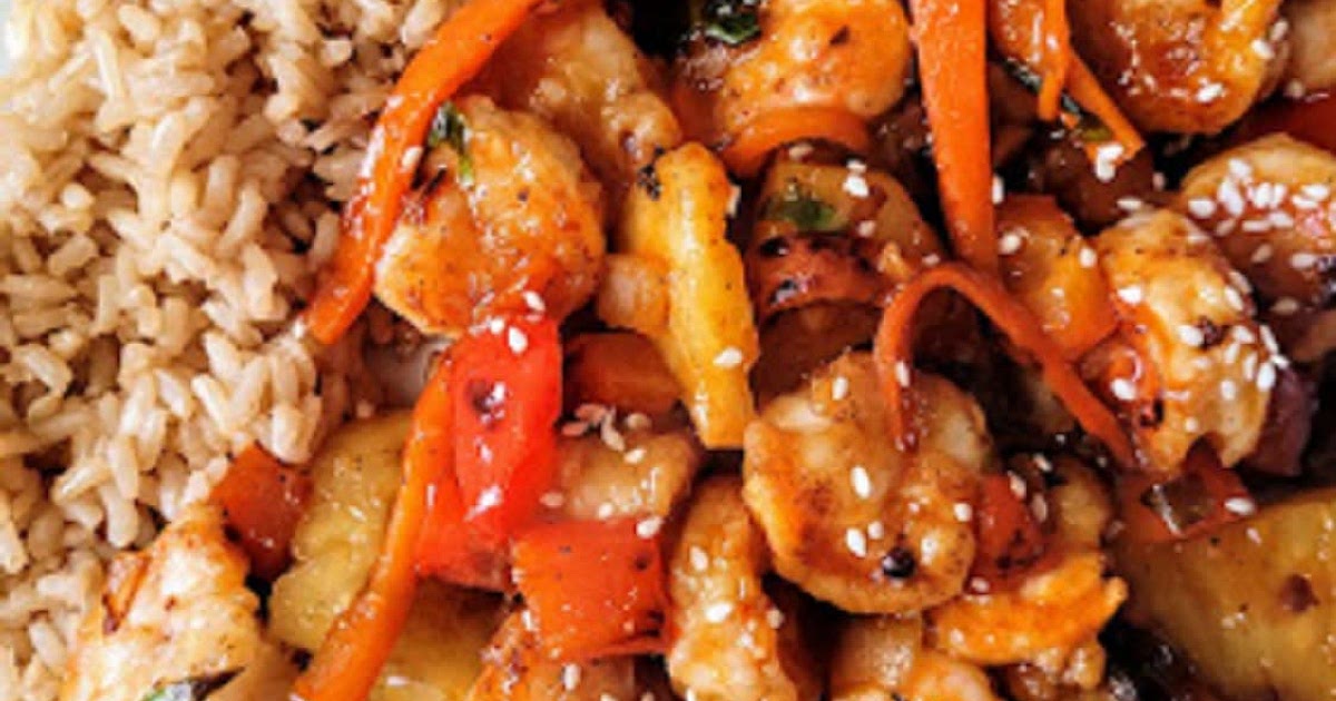 Sweet and Sour Pineapple Shrimp Recipe | Samsung Food App