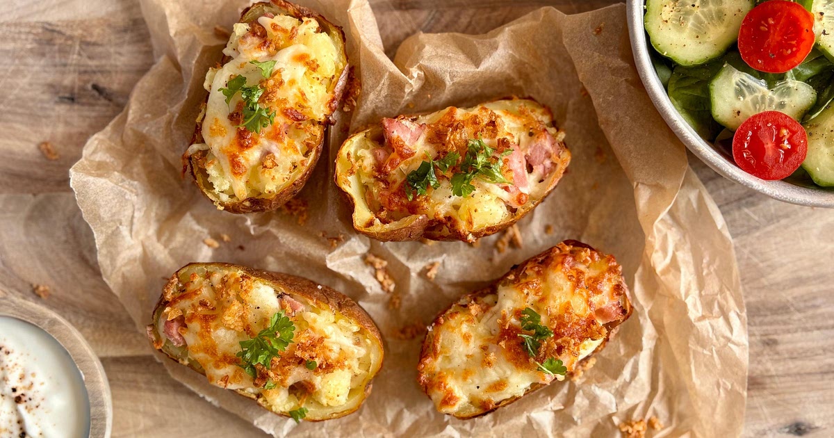 Air Fryer Potato Skins Recipe | Samsung Food App