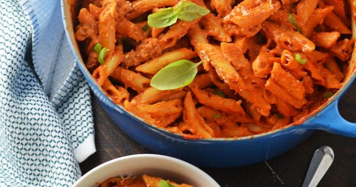 Sausage Rigatoni alla Vodka Recipe | Samsung Food App