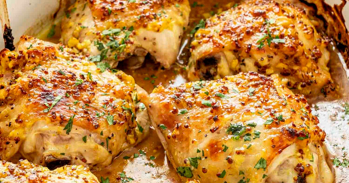 Oven Baked Chicken Thighs Recipe | Samsung Food App