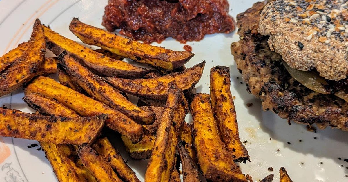 Spiced Sweet Potato Fries Recipe | Samsung Food App