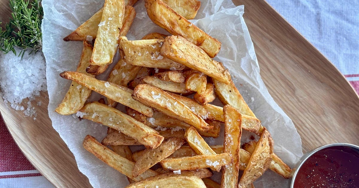 Homemade Air Fryer Potato Chips Recipe | Samsung Food App