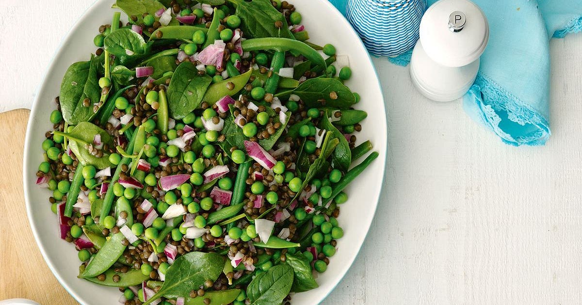 Bean, pea and lentil salad Recipe | Samsung Food App