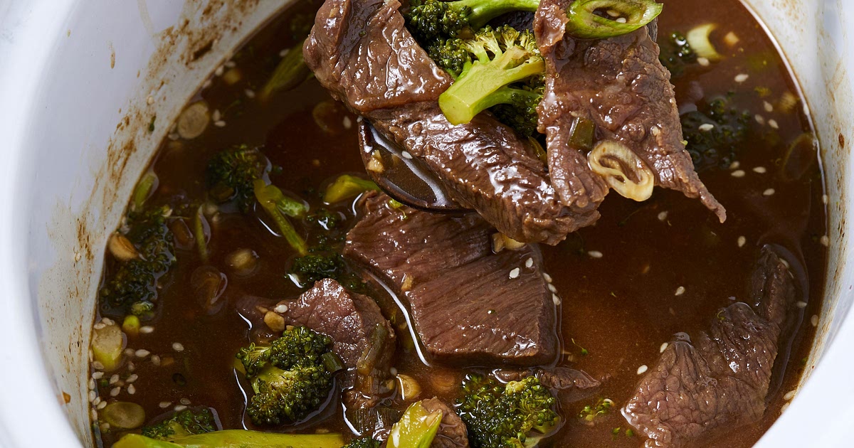 Slow-Cooker Beef & Broccoli Recipe | Samsung Food App