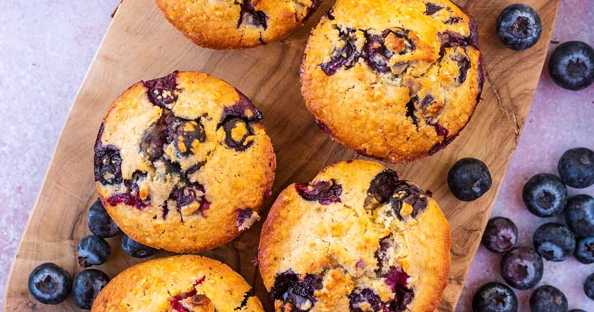 Healthy Blueberry Muffins Recipe | Samsung Food App