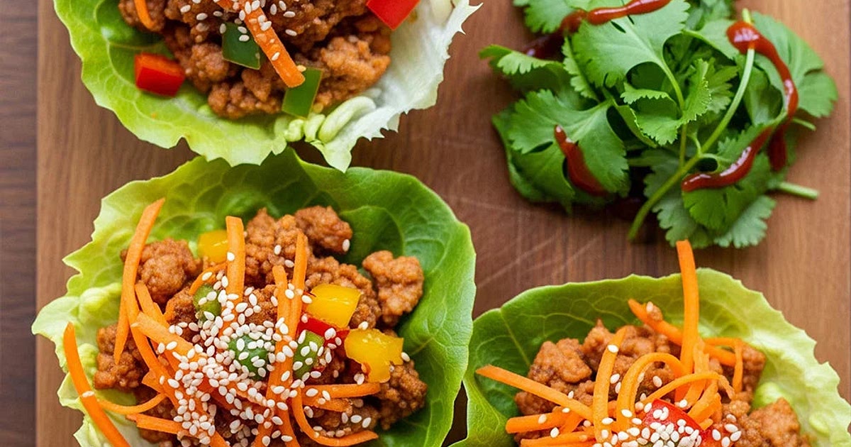 Healthy Turkey Lettuce Wraps Recipe – Easy Low-Carb - Sharp Blades | Samsung Food App