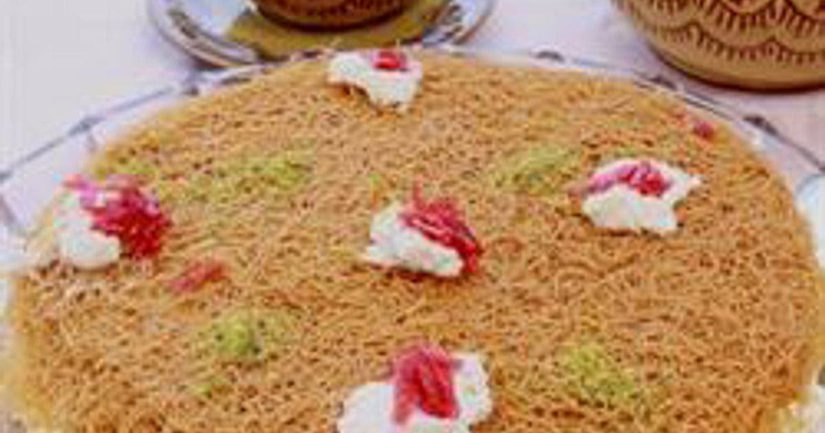 Roasted vermicelli with ashta cream - osmalieh Recipe | Samsung Food App