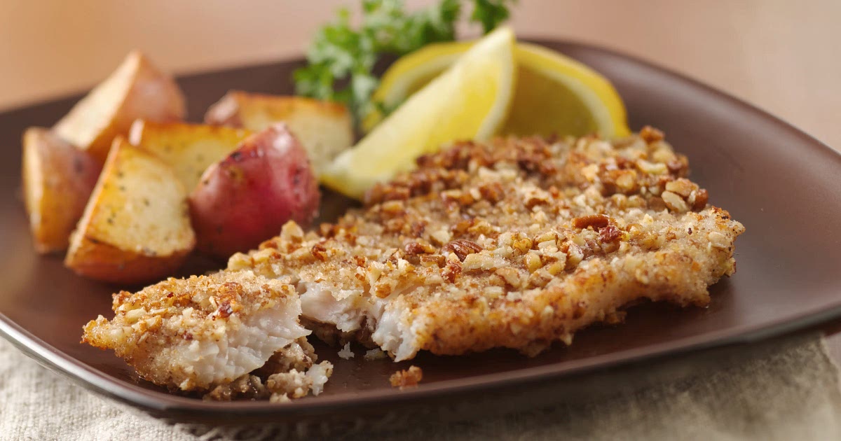 Pecan-Crusted Fish Fillets Recipe | Samsung Food App