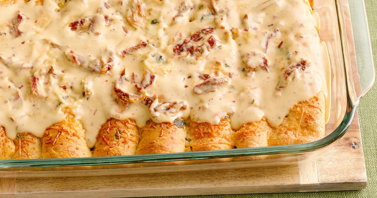 Creamy Italian Chicken Crescent Bake Recipe | Samsung Food App