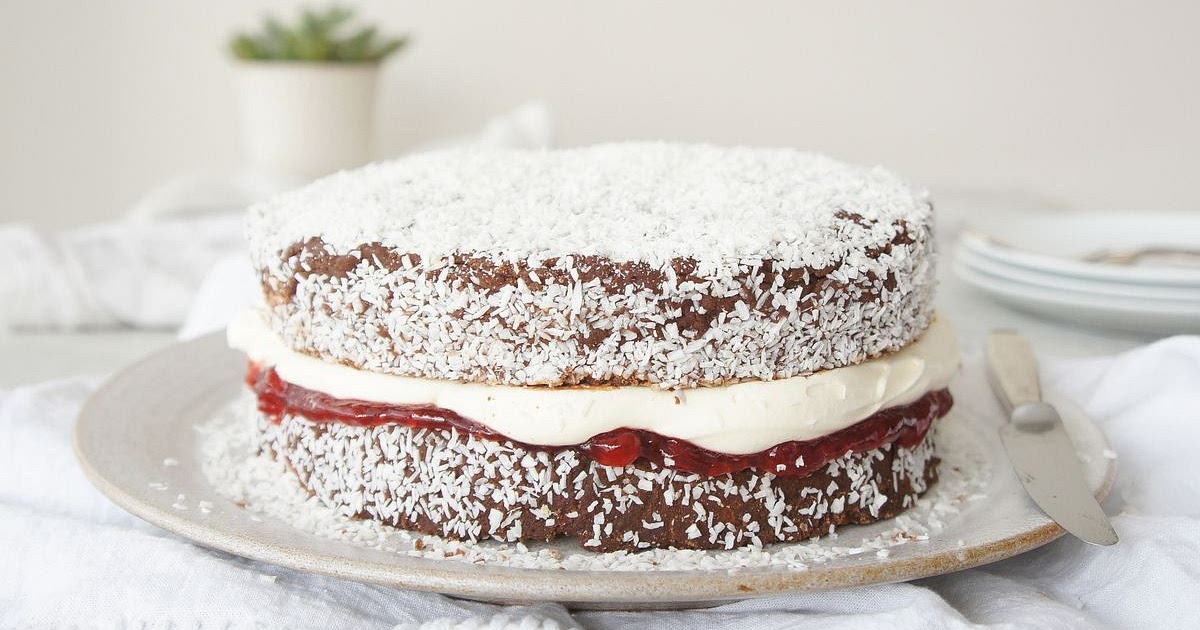Lamington Sponge Cake Recipe | Samsung Food App