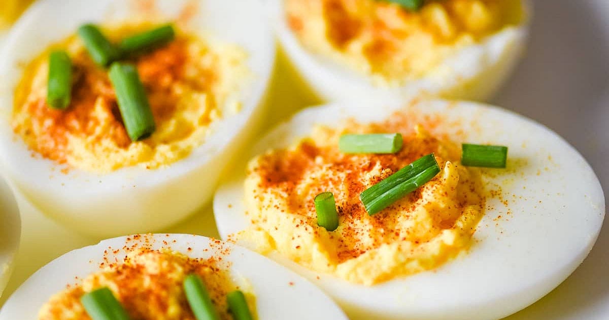 Deviled Eggs Without Mustard Recipe | Samsung Food App