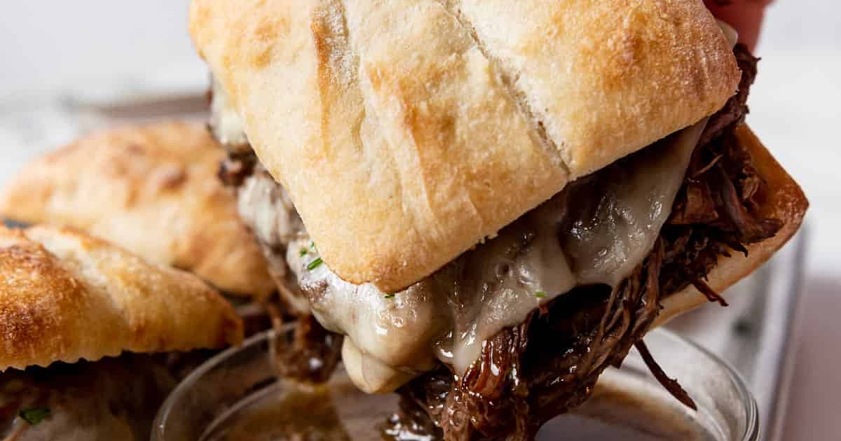 Slow Cooker French Dip Sandwiches Recipe | Samsung Food App