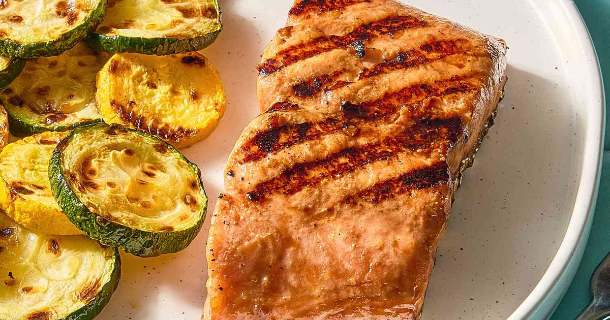 Grilled Salmon Recipe | Samsung Food App