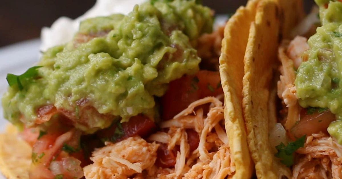 Shredded Chicken Tacos Recipe by Tasty | Samsung Food App