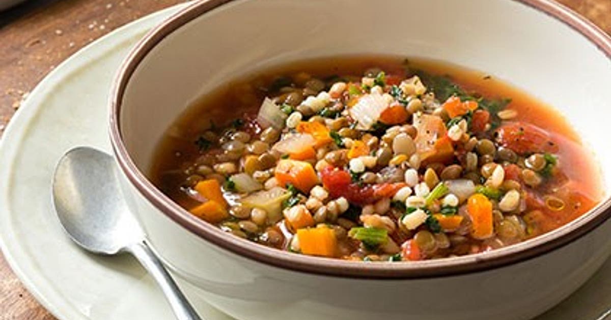 Barley and Lentil Soup Recipe | Samsung Food App