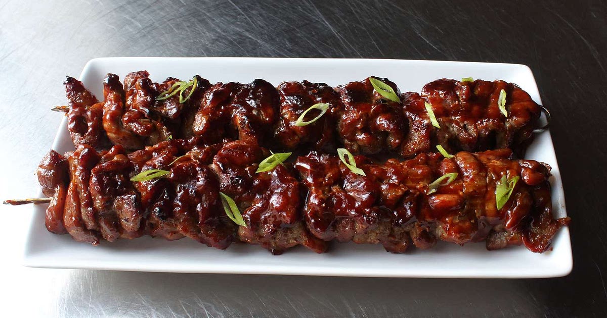 Barbecued Pork Skewers Recipe | Samsung Food App