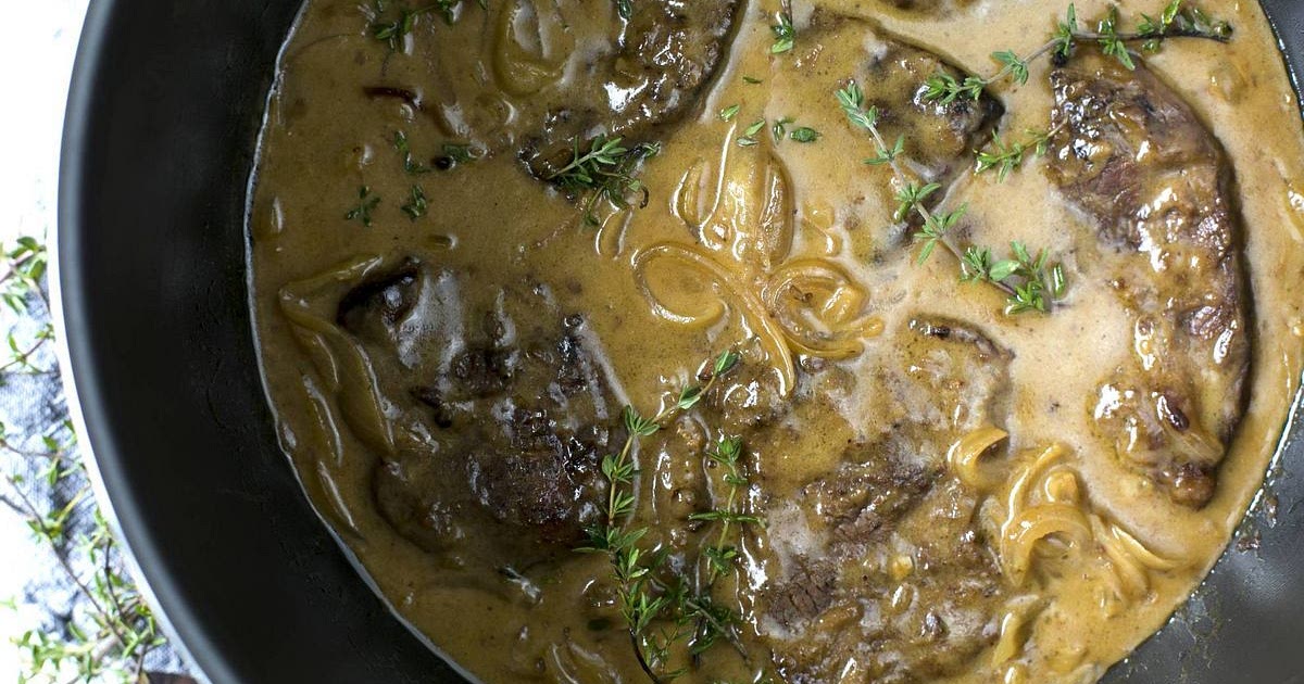 Best Slow cooker creamy French onion steak recipe Recipe | Samsung Food App