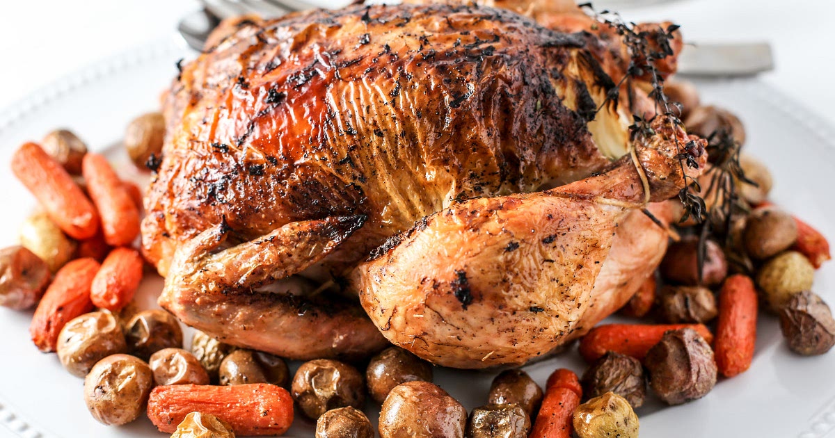 Roast "Sticky" Chicken Recipe | Samsung Food App