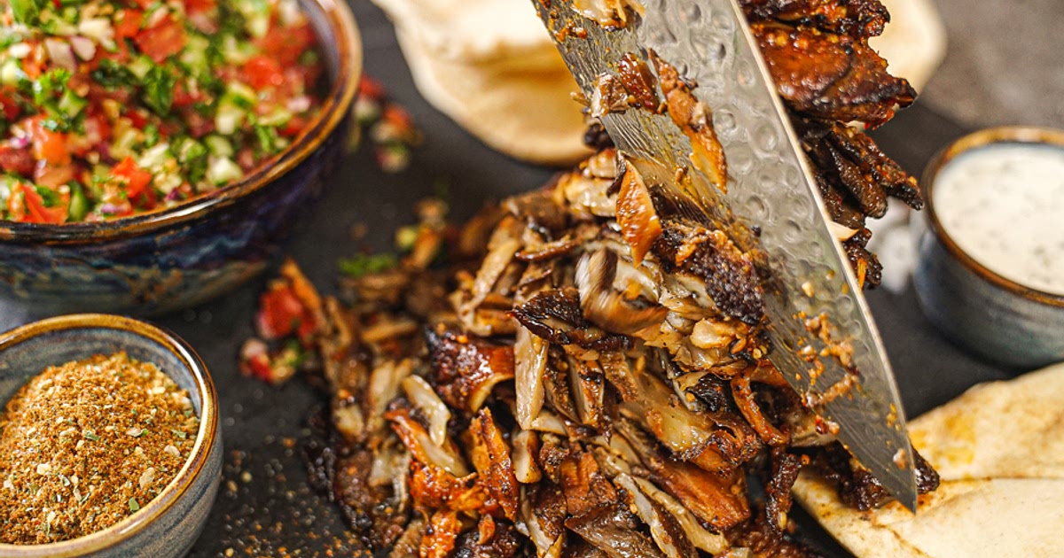 Oyster Mushroom Vegan Shawarma Recipe | Samsung Food App