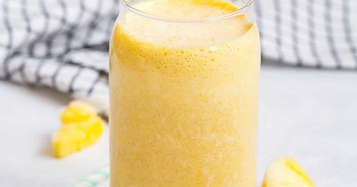 Protein Pineapple Turmeric Smoothie Recipe | Samsung Food App