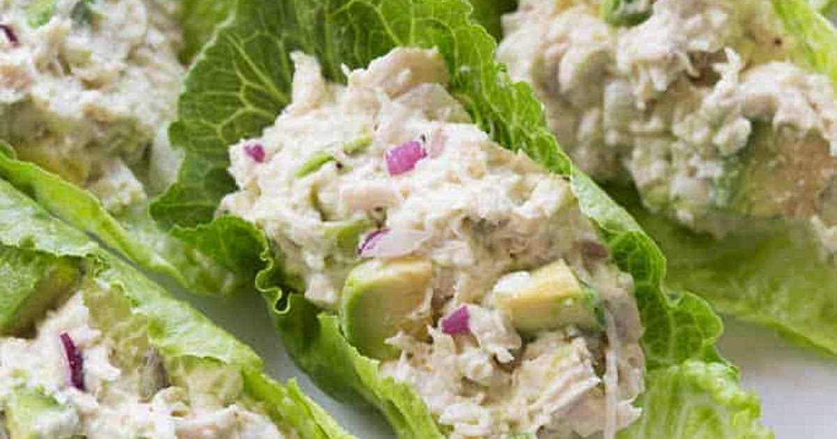 Avocado Chicken Salad Lettuce Wraps Recipe | Samsung Food App