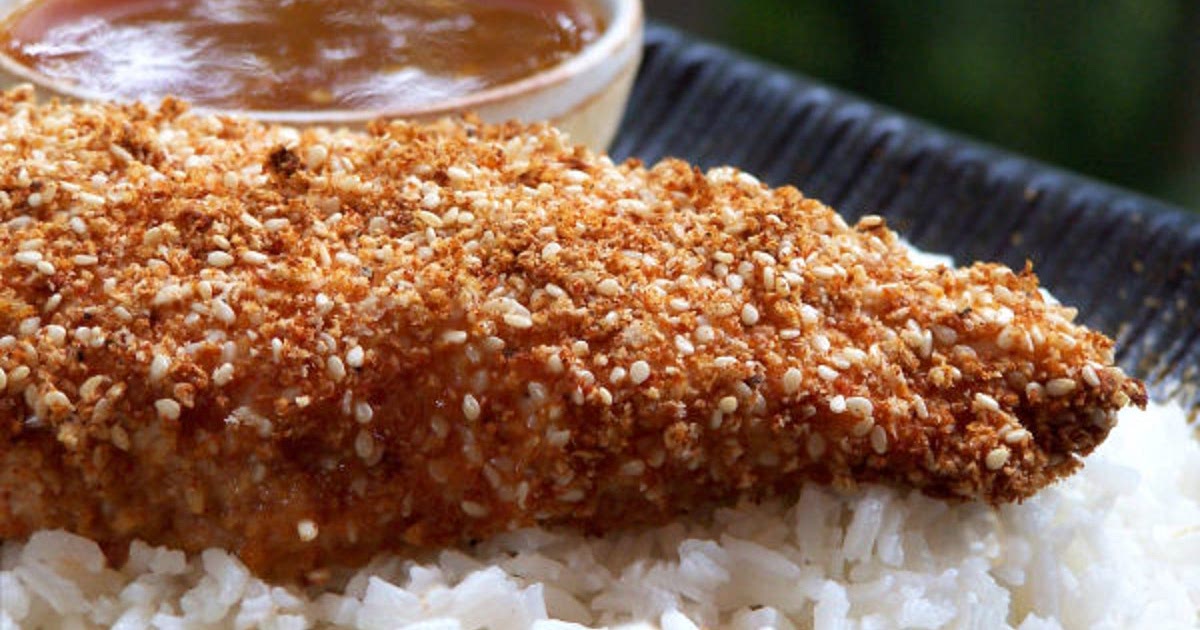 Easy Sesame Chicken With Apricot Sauce Recipe | Samsung Food App