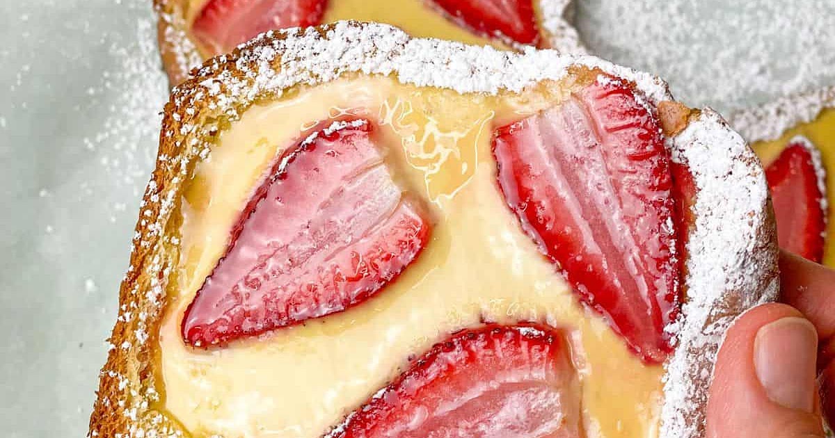 Viral Custard Toast Recipe | Samsung Food App
