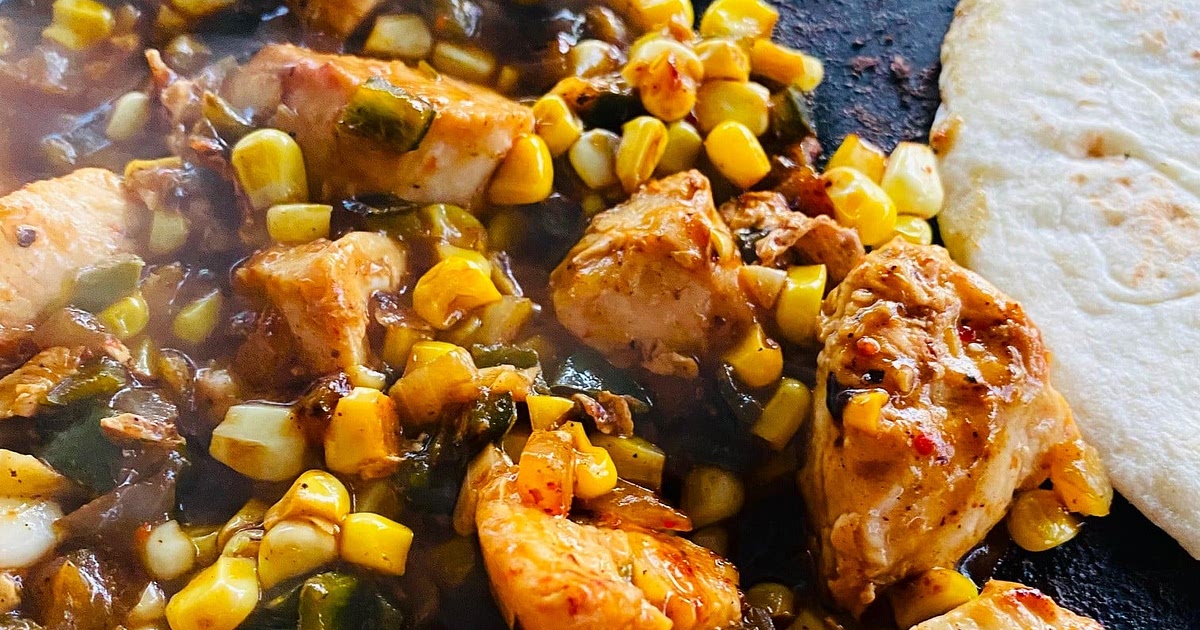 Griddle Chicken Poblano Tacos Recipe | Samsung Food App