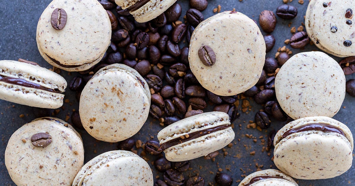 Coffee Macarons Recipe | Samsung Food App