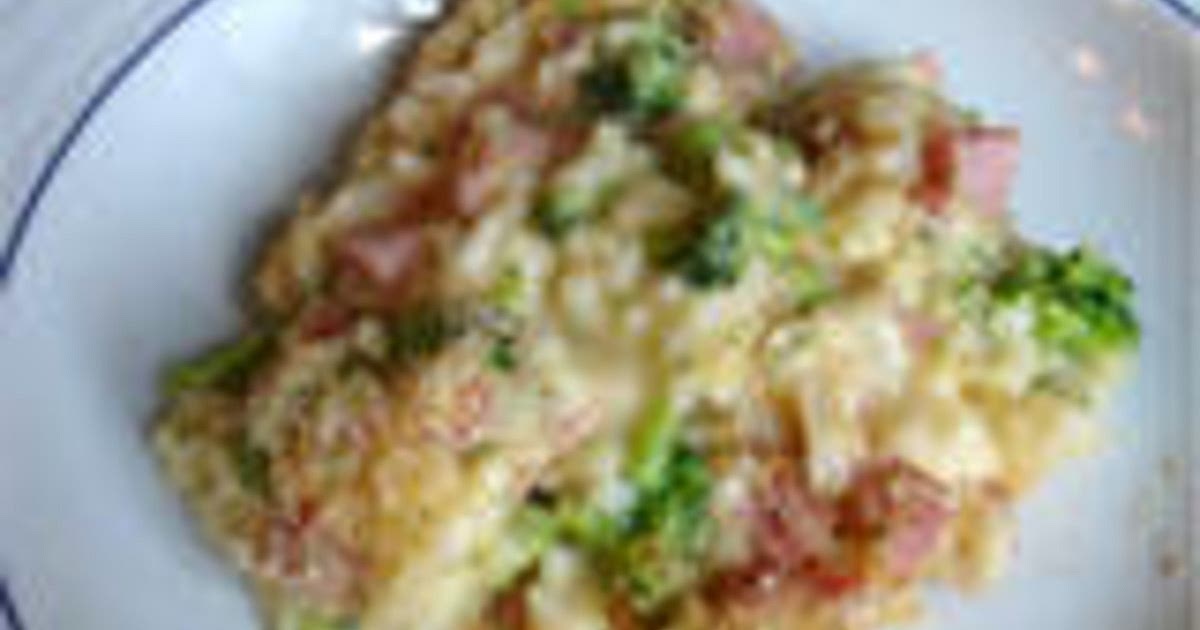 Ham Broccoli Rice and Cheese Casserole Recipe | Samsung Food App