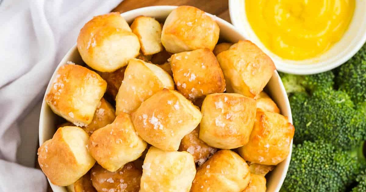 3 Ingredient Soft Pretzel Bites Recipe | Samsung Food App