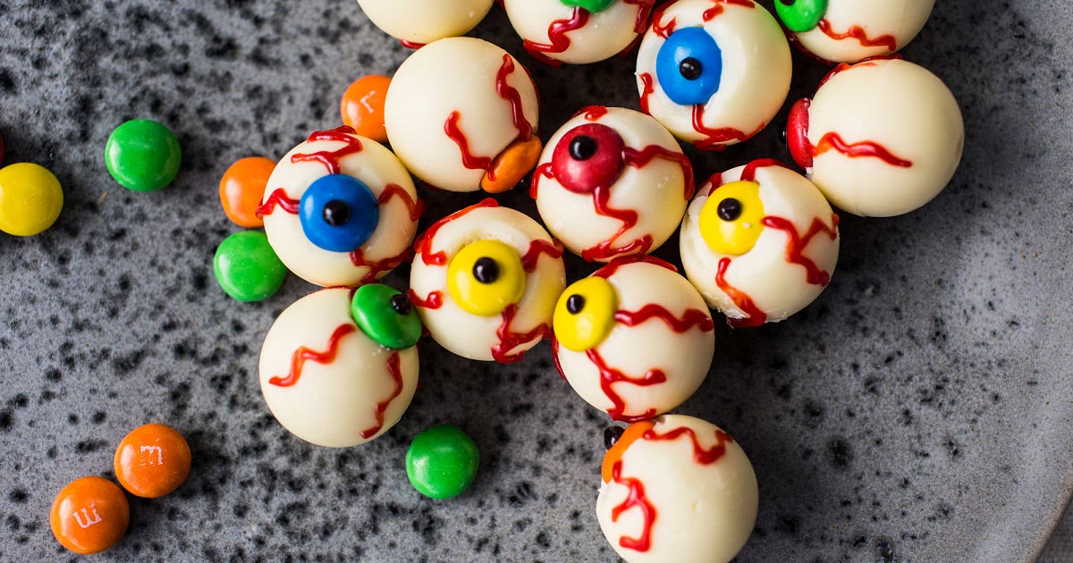 Halloween Butterfinger Eyes Recipe | Samsung Food App