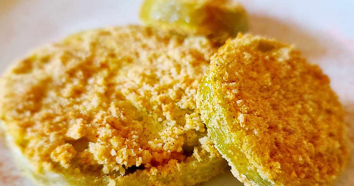Air Fryer Fried Green Tomatoes Recipe | Samsung Food App