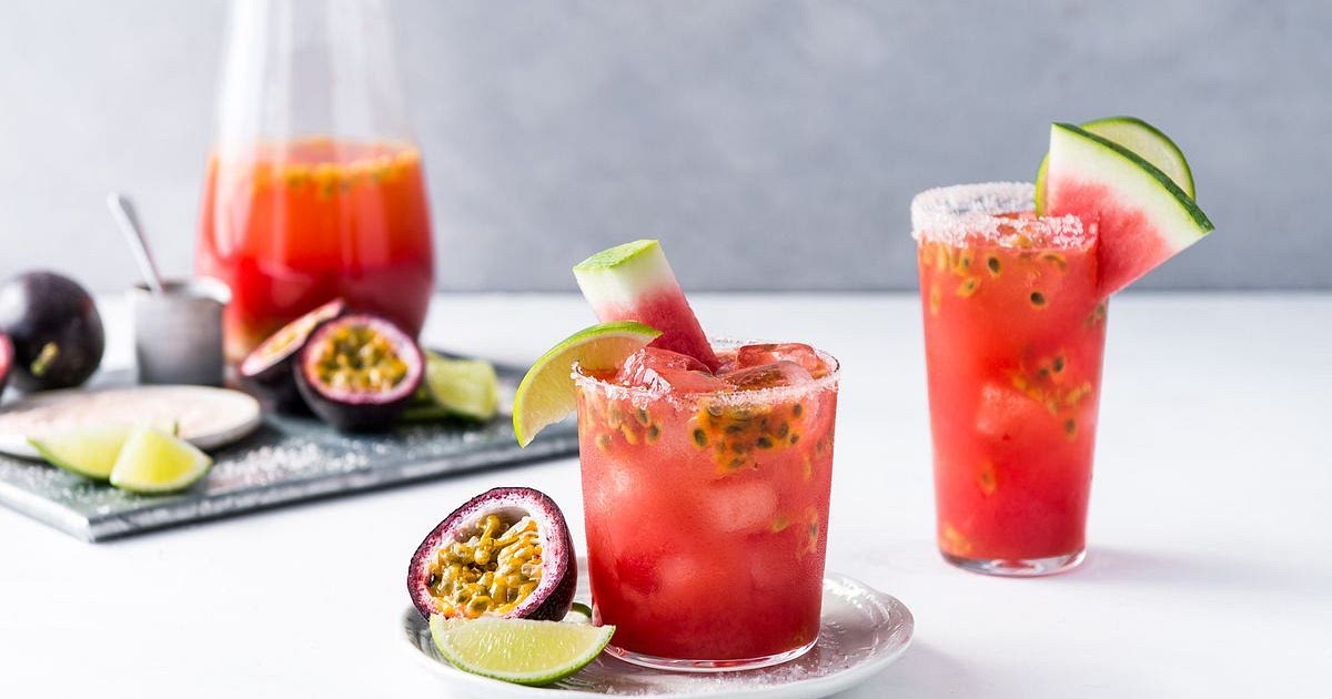 Passionfruit and Watermelon Margarita recipe Recipe | Samsung Food App