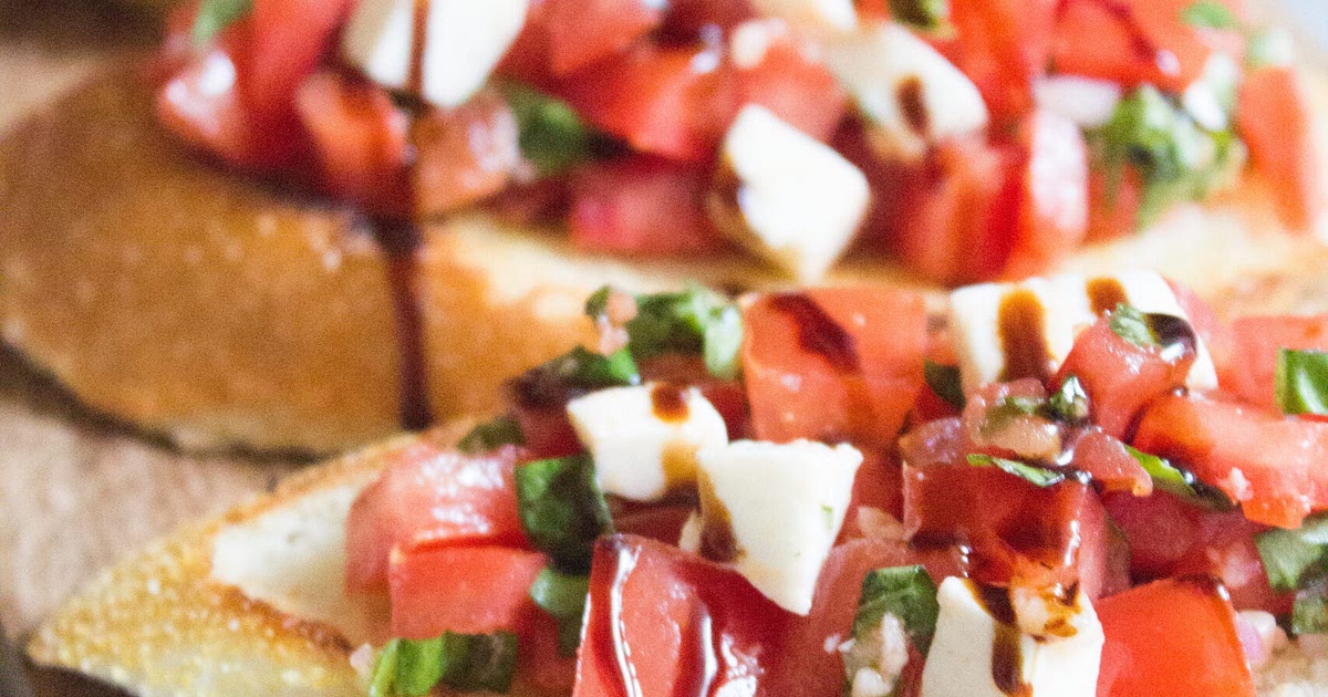 Bruschetta with Mozzarella Recipe | Samsung Food App