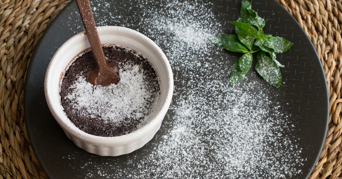 Air Fryer Chocolate Soufflé Recipe | Samsung Food App