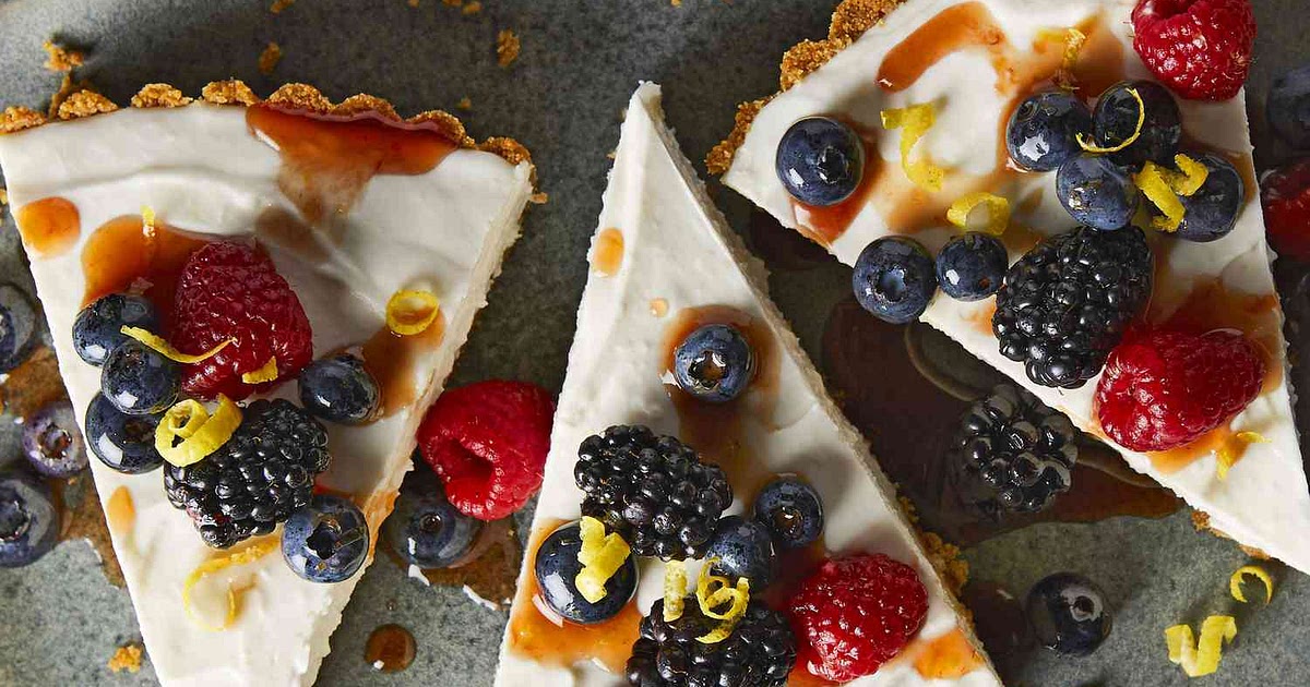 No-Bake Greek Yogurt Cheesecake Recipe | Samsung Food App