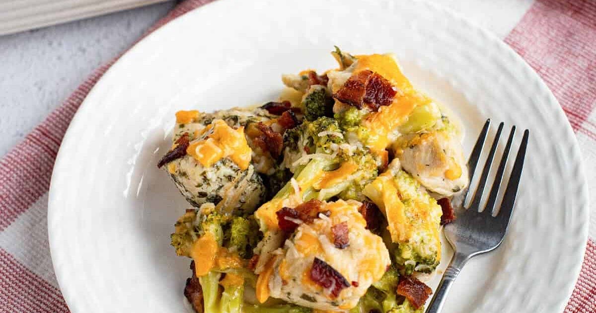 Keto Chicken Bacon Ranch Casserole Recipe | Samsung Food App