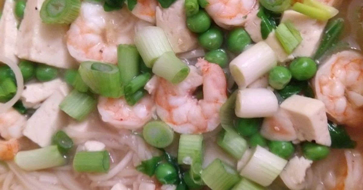 Chinese Shrimp and Tofu Soup Recipe | Samsung Food App