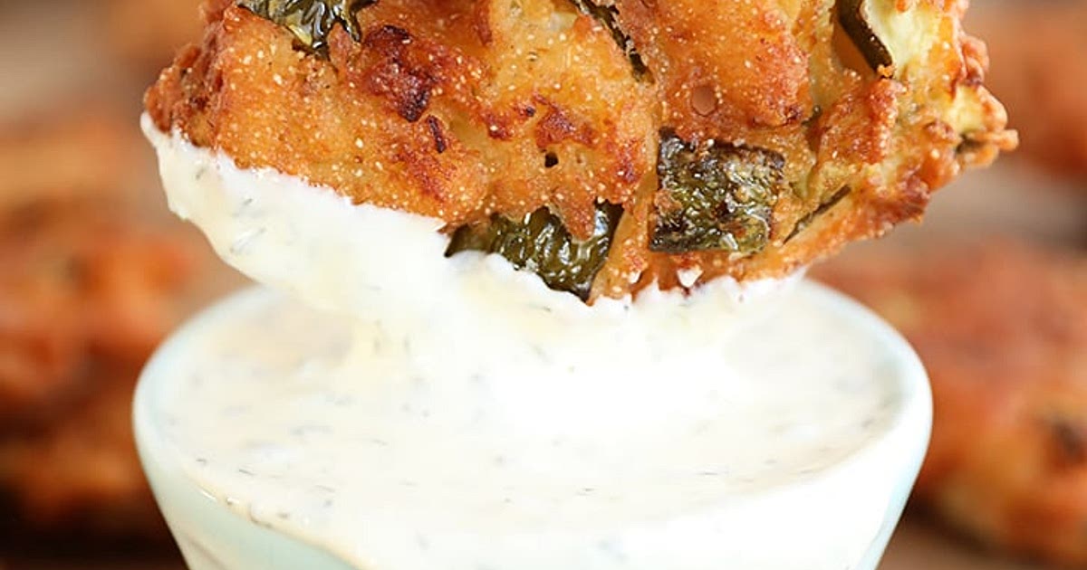 Fried Pickle Fritters Recipe | Samsung Food App