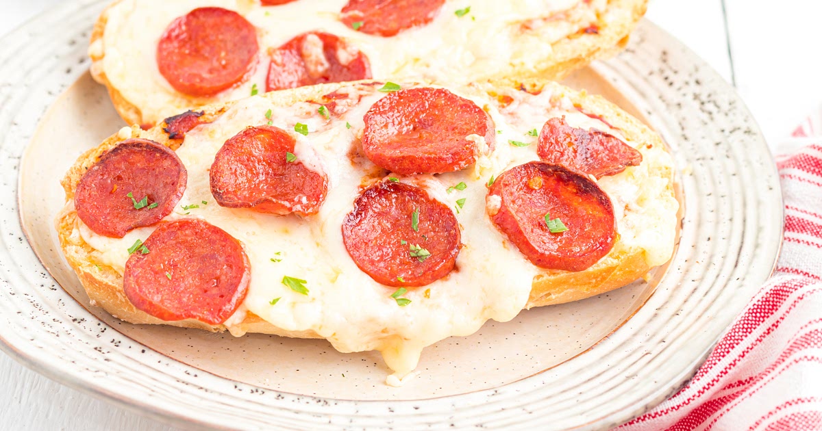 Air Fryer French Bread Pizza Recipe | Samsung Food App