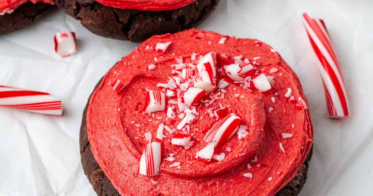 Double Chocolate Peppermint Cookies Recipe | Samsung Food App