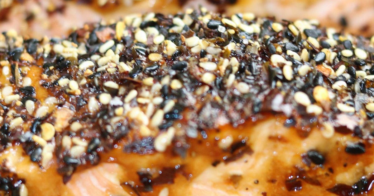 Air Fryer Furikake Salmon Recipe | Samsung Food App