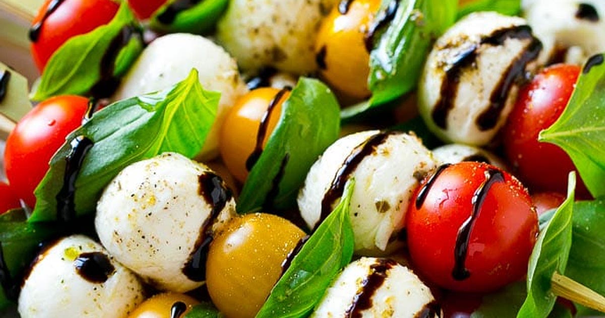 Caprese Skewers Recipe | Samsung Food App