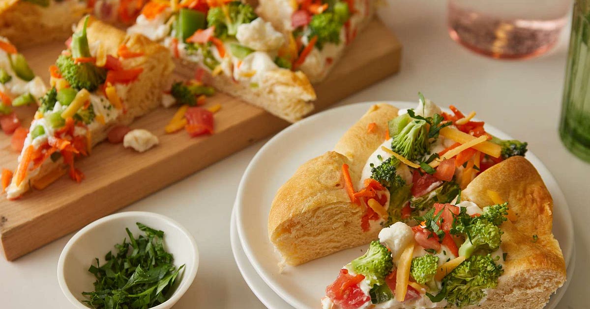 Vegetable Pizza Recipe | Samsung Food App