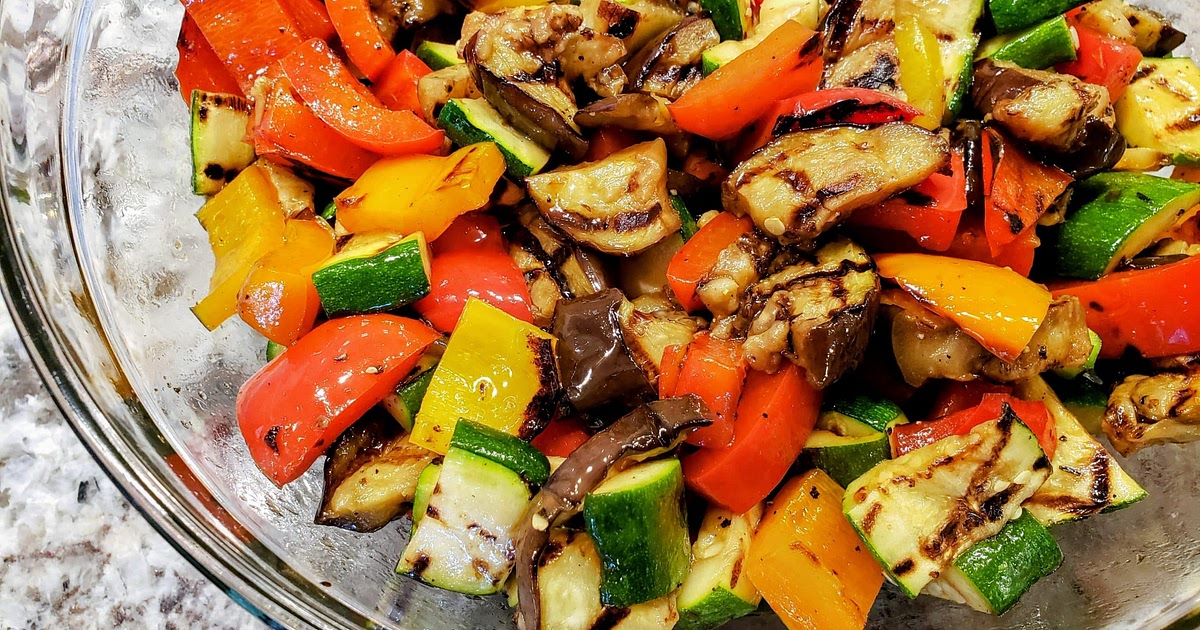 Grilled Vegetable Salad Recipe | Samsung Food App