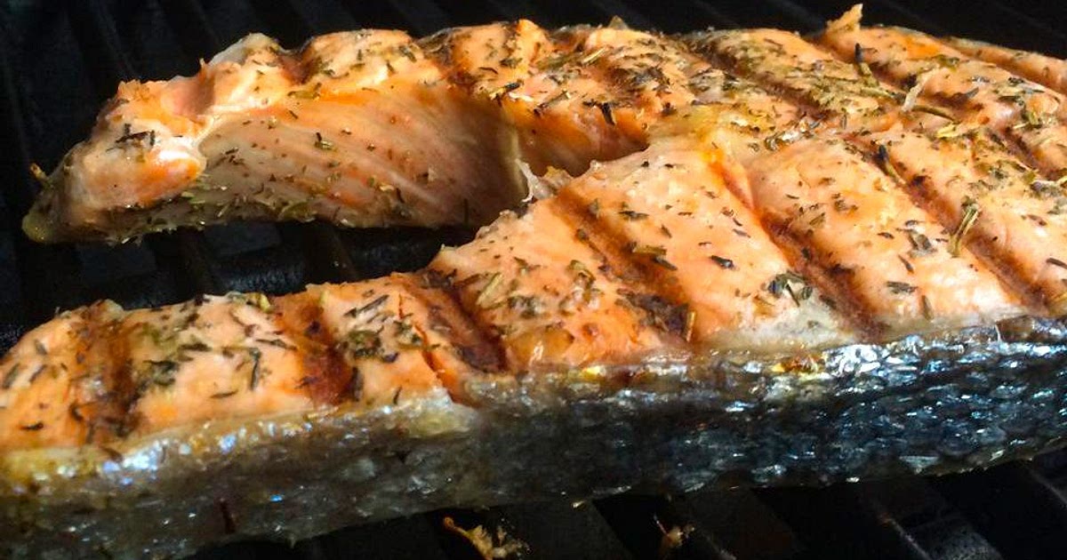 Grilled Salmon Steaks Italian-Style Recipe | Samsung Food App