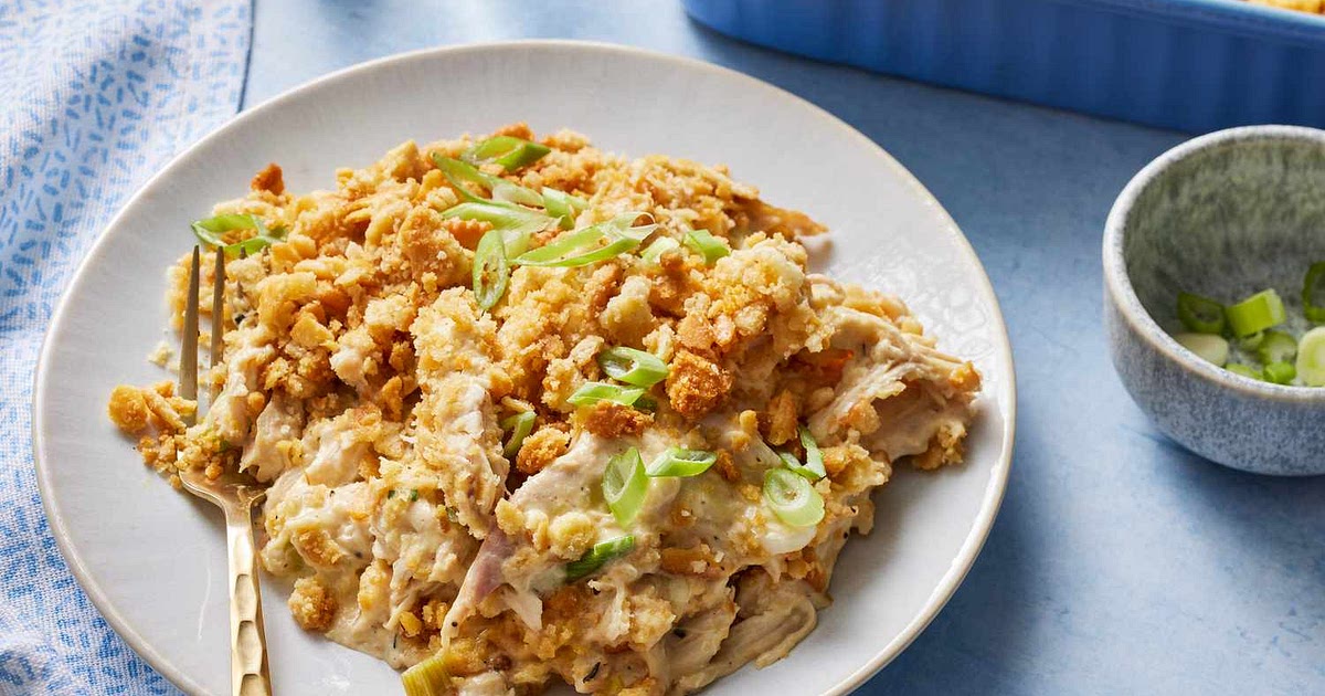 Ritz Cracker Chicken Casserole Recipe | Samsung Food App