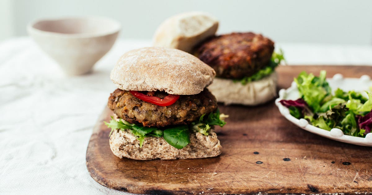 Vegan Lentil Burgers Recipe | Samsung Food App