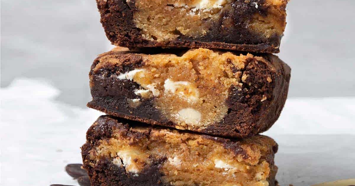 ULTIMATE Brownie Blondies (VIDEO) Recipe | Samsung Food App
